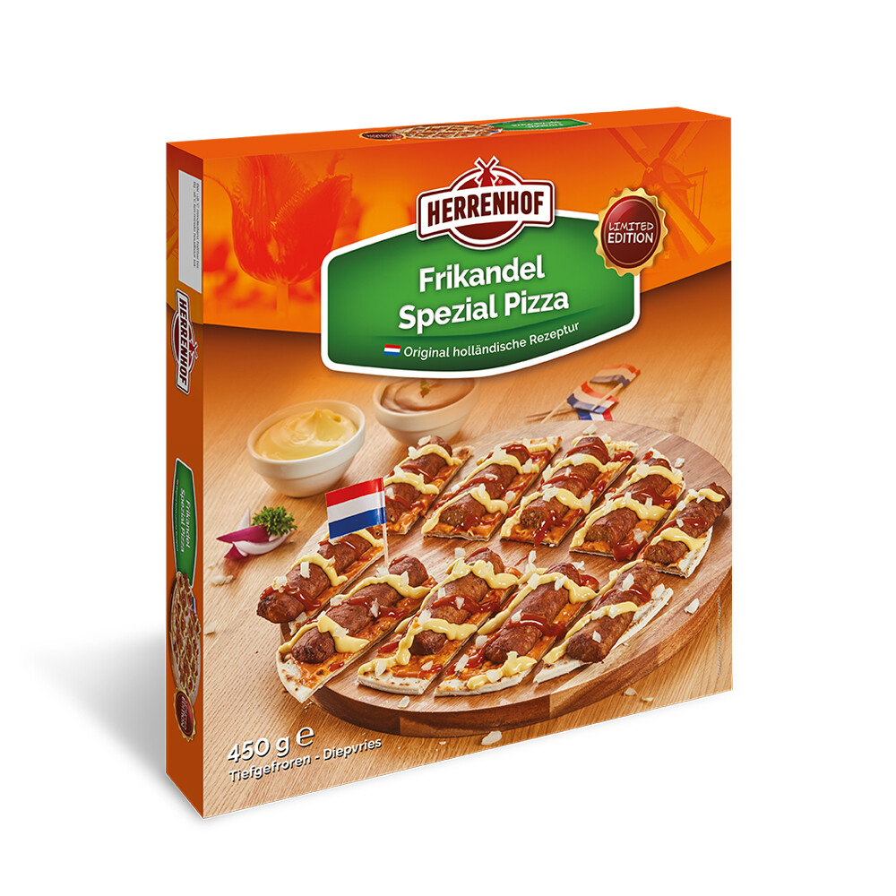 Frikandel Speciaal Pizza